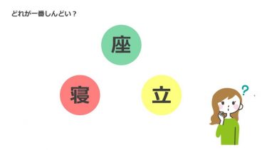 【腰痛対策講座】腰が痛い人はまず座り方を見直しましょう